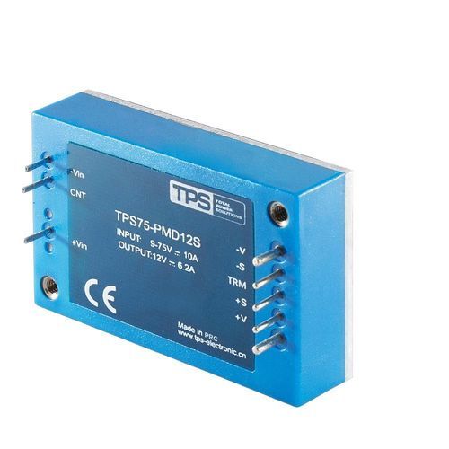 Galvanisch getrennter DC/DC-Wandler - TPS075-PMD12S - TPS Elektronik GmbH - Leiterplatten / für Telekomleitungen / Industrie