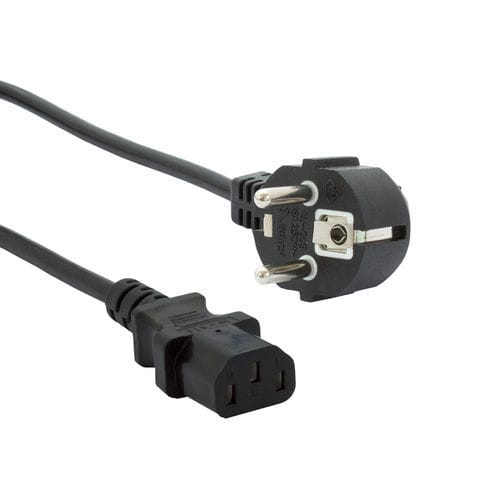 Netzkabel für IEC-Verbinder - IEC60320-C13-EU - TPS Elektronik GmbH - Stecker