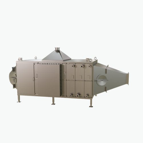 Elektrische Lufterhitzungsanlage - ANYTHERM AG - bodenstehend / für Kanaleinbau / Industrie