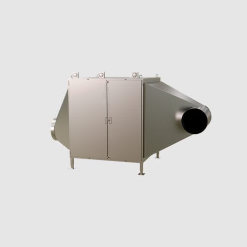 Filteraggregat für Prozessluft - ANYTHERM AG - Taschen / Luft / für die Lebensmittelindustrie