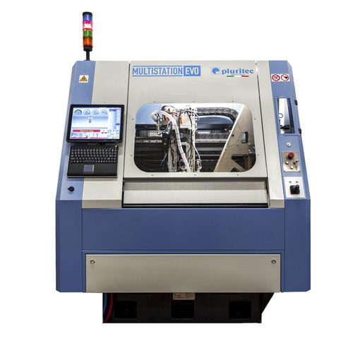 Bohr- und Konturfräsmaschine / CNC - EVO 2S - PLURITEC SRL - für Leiterplatten / 2 Spindeln / Hochgeschwindigkeit