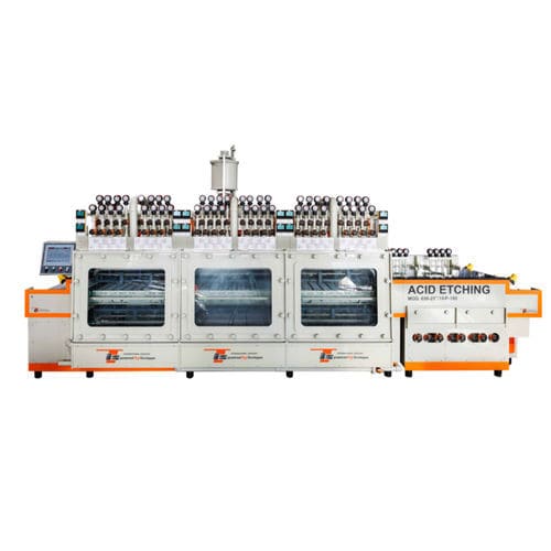 Alkalische PCB-Ätzmaschine - PLURITEC SRL - Säure / für Leiterplatten / automatisch