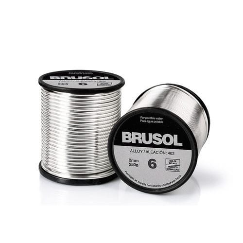 Zinnlegierungsdraht - BRUSOL - Estaños y Soldaduras SENRA SLU