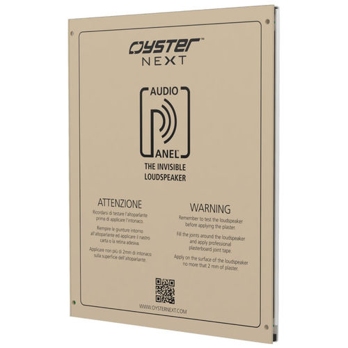 Unsichtbarer Lautsprecher - AudioPanel Sign&trade; S51 - Oyster Next Srl - wandmontiert / Industrie / leistungsstark