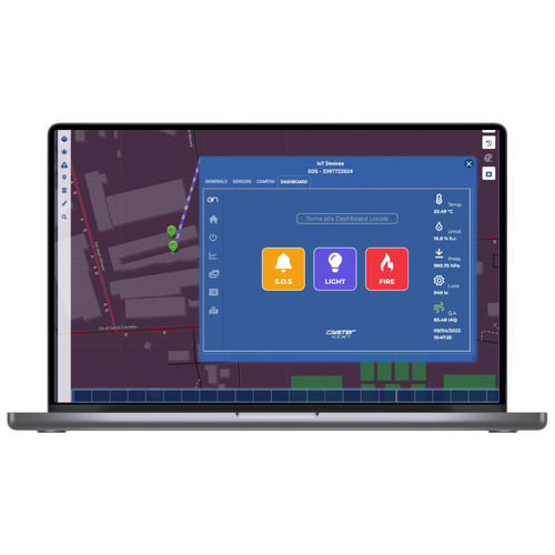 Überwachungssoftware - ONmap&trade; - Oyster Next Srl - Steuerung / Security-Information und Event-Management-Lösung / Echtzeit