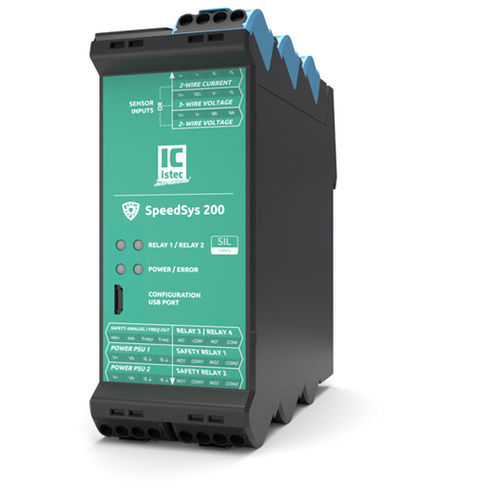 Schutzgerät gegen erhöhte Geschwindigkeit - SpeedSys 200 - Istec - für Turbine