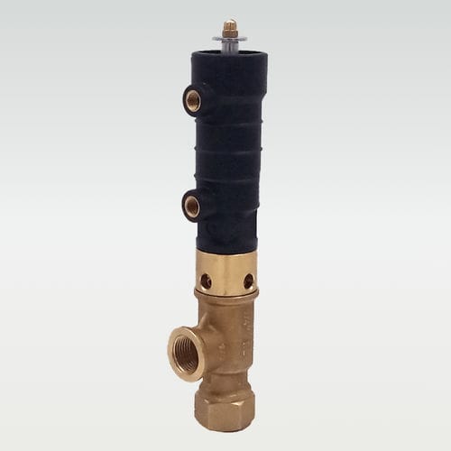 Kolbenventil - INVA NYLon - MAROS Engineering - pneumatisch gesteuert / Stop / Gewinde
