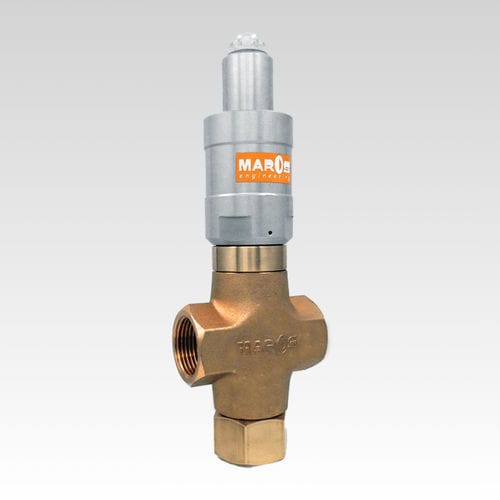Kolbenventil - Fast 3 - MAROS Engineering - pneumatisch gesteuert / Stop / Verteiler