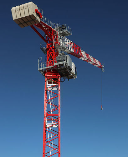 LKW-montierter Kran - SLH 300 - Gruas Saez - Spitzenausleger / für Baustelle / für Hubanwendungen