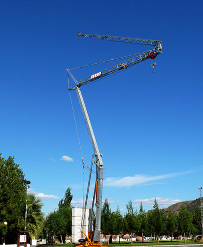 LKW-montierter Kran - H 25 - Gruas Saez - Schnellmontage / für Baustelle / für Hubanwendungen