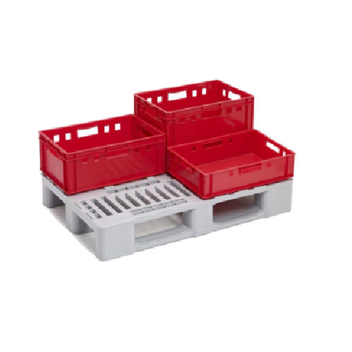 Behälter für die Lebensmittelindustrie - ST64 series - Logimarkt - Kunststoff / HDPE / Lager