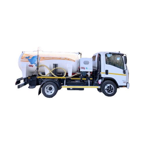 Transport-Tankwagen - OLII - Tecam srl - 2-Achsen / dieselbetrieben / für die Recyclingindustrie
