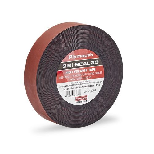 Elektroisolierungsband - 3 Bi-Seal - Plymouth Rubber Europa S.A.U. - selbst-vulkanisierend / Gummi / für Hochspannungsanwendungen