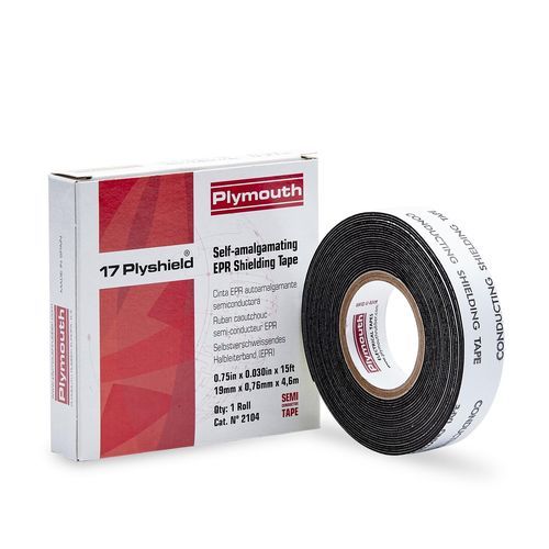 Leitfähiges Band - 17 Plyshield - Plymouth Rubber Europa S.A.U. - Elektroisolierung / selbst-vulkanisierend / Gummi