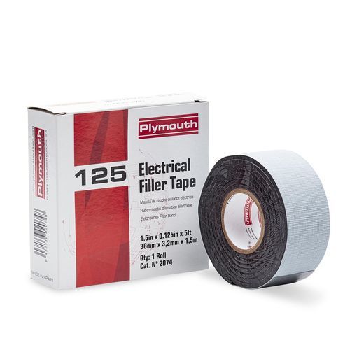 Abdeckungsband - 125 Filler - Plymouth Rubber Europa S.A.U. - Elektroisolierung / selbst-vulkanisierend / Kunststoff