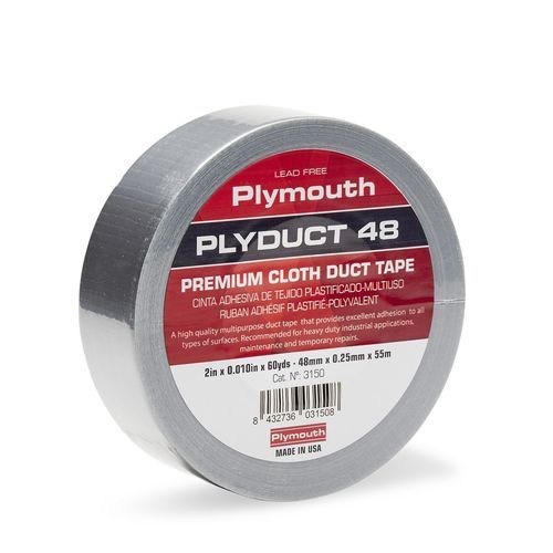 Befestigungsklebeband - Plyduct 48 - Plymouth Rubber Europa S.A.U. - für Reparaturen / Schutz / Stoff