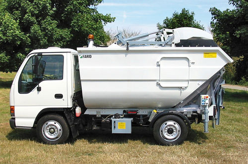 Stahl-Kippmulde - MICRO S - Farid Zoeller group - einachsig