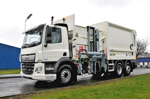 Hybrider Seitenstapler - ﻿FMO PLUS - Farid Zoeller group - FTS / für Materialumschlag / für Container