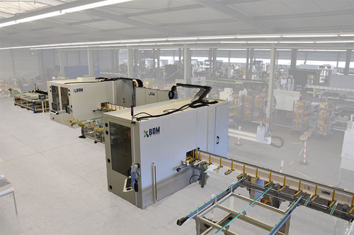 Bearbeitungs- und Schneidanlage / Mehrspindel - ATEKA 9A - Dubus Industrie - automatisch / CNC / für Aluminiumprofil