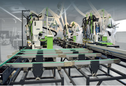 Bearbeitungszentrum für Holz - FLEXDOOR 7000 - Dubus Industrie - 3-Achs / horizontal / Tür