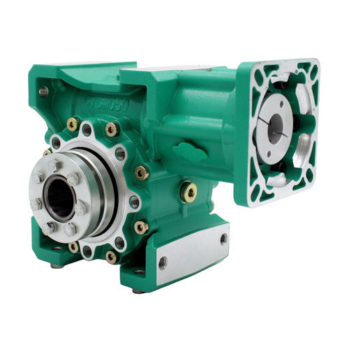 Schneckengetriebe - CYCM50 - Chenyue (Jiangsu) Technology Co., Ltd. - rechtwinklig / mit Vollwelle / Doppelwellen