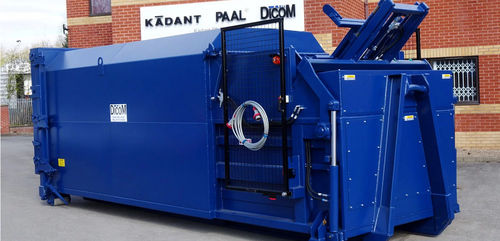 Müllpresse für Mischabfall - DICOM CE series - KADANT PAAL SAS - für Karton / mobil / horizontal