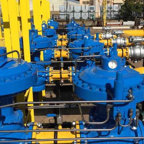 Regler und Druckminderventil / für Gas - Gascat - für Erdgas / NBR / Aufbereitung