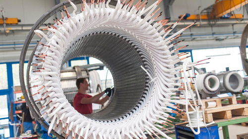 Stator für elektrischen Synchronmotor mit Dauermagnet - Partzsch - maßgefertigt / für Synchronmotor