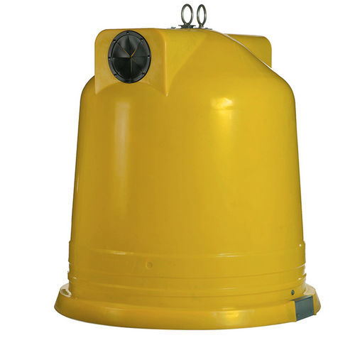 HDPE-Müllbehälter - Circular Igloo - CONTENUR SL - für vertikale Beladung / für städtische Produkte