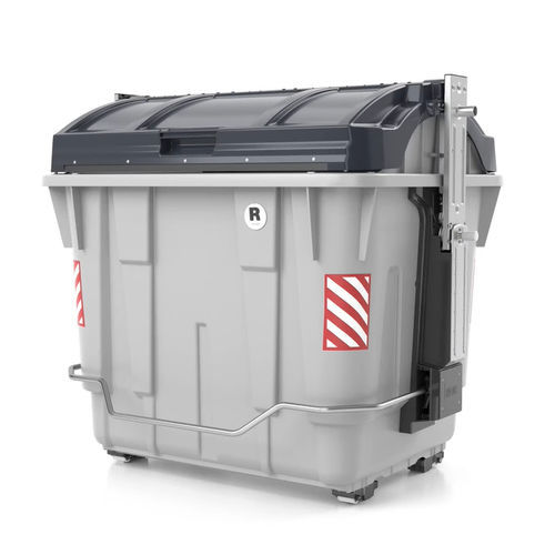 HDPE-Müllbehälter - C2400 - CONTENUR SL - smart / Seitenlader / Bioabfall