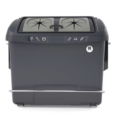 PEHD-Müllbehälter - CL360 - CONTENUR SL - Seitenlader / für Recyclingprodukte / mit Deckel