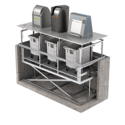 Edelstahl-Müllbehälter - SCT series - CONTENUR SL - HDPE / erdverlegt / für städtische Produkte