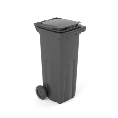 HDPE-Müllbehälter - C140 - CONTENUR SL - mobil / mit Deckel / modular