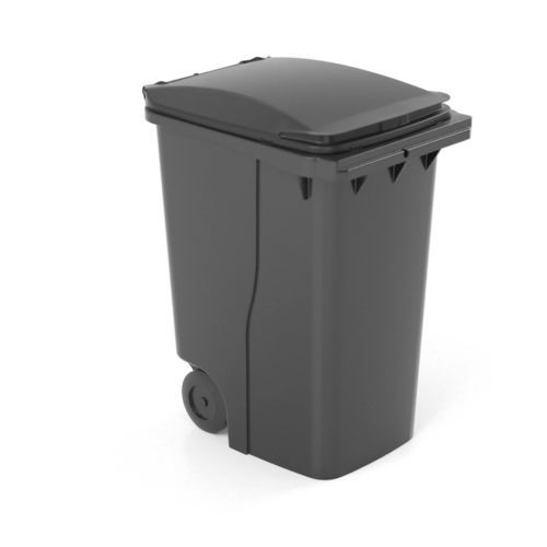 HDPE-Müllbehälter - C360 - CONTENUR SL - mobil / verriegelbar / mit Deckel