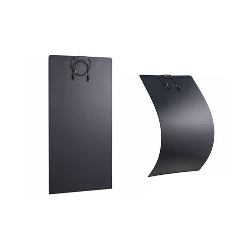 Elastische Solarpanel - 001062 - OZO - monokristallines Silicium / Dünnschicht / black