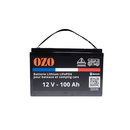 Batterie für Schifffahrtsanwendungen - 007483 - OZO - LiFePO4 / Box / 12 V