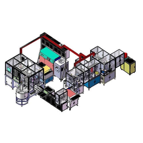 Schweißmaschine für Kondensator - XCJ3500MJ - Shenzheng Xingchuangjia Technology Co.,Ltd. - Laser / automatisch / freistehend