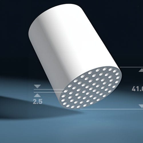 Membran zur Filtrierung - Typ 61/2.5 - 1500 - atech innovations GmbH - Keramik / chemikalienbeständig