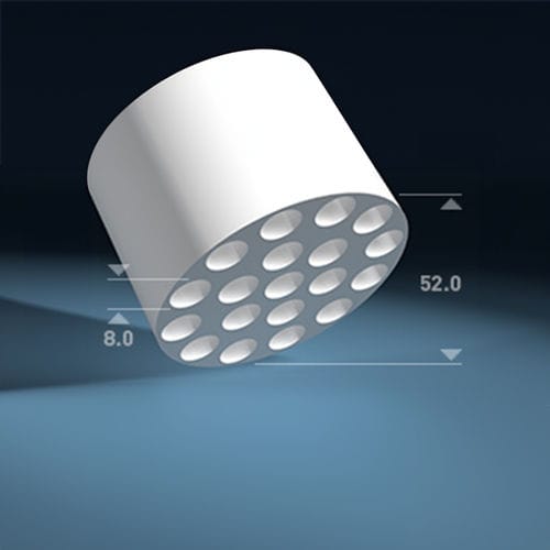 Membran zur Filtrierung - Typ 19/8 - 1500 - atech innovations GmbH - Keramik / chemikalienbeständig