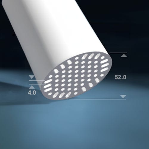 Membran zur Filtrierung - Typ 61/4 - 1500 - atech innovations GmbH - Keramik / chemikalienbeständig