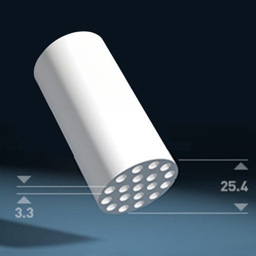 Membran zur Filtrierung - Typ 19/3.3 - 1200 - atech innovations GmbH - Keramik / chemikalienbeständig