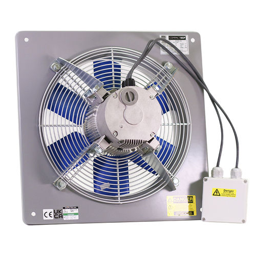 Wandmontierter Ventilator - SCP500-1EC - ELTA FANS - vertikal / horizontal / IP55
