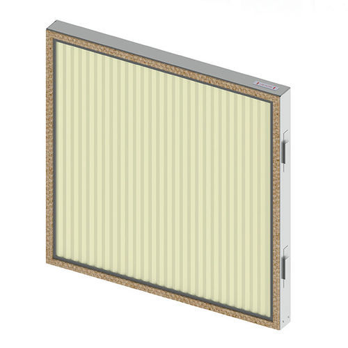 Staubfilter - F7  - Wozair - Paneel / Kunststoff / Edelstahl