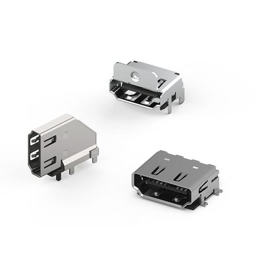 HDMI-Steckverbinder - 206A/B Series - ATTEND Technology Inc. - Audio/Video / SMT / rechteckig