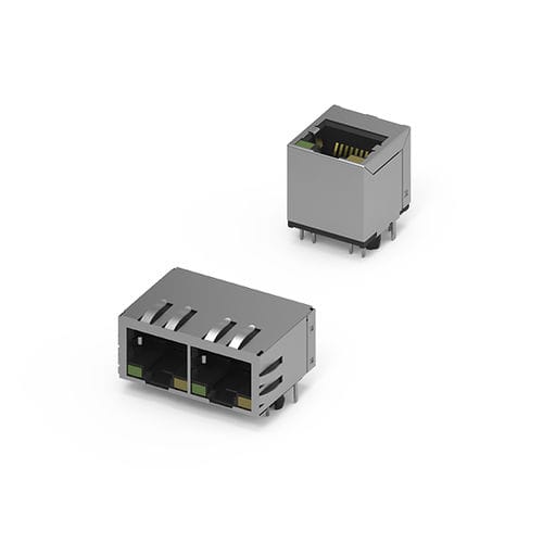 Magnetsteckverbinder - 212/3 Series - ATTEND Technology Inc. - Daten / RJ45 / rechteckig