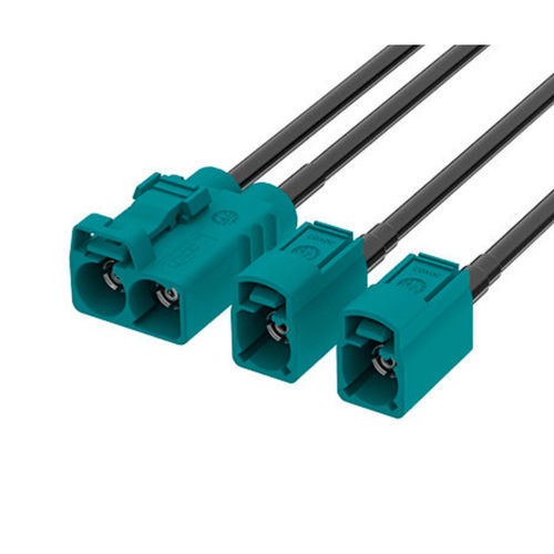 FAKRA-Kabelkonfektionierung - FR-1J2J-100X01 - ATTEND Technology Inc. - Koaxial / breakout / für die Fahrzeugindustrie