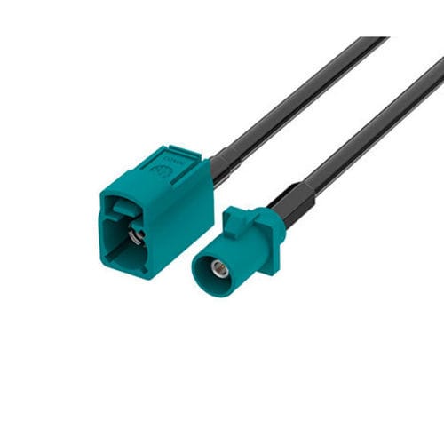 FAKRA-Kabelkonfektionierung - FR-1J1P-100X01 - ATTEND Technology Inc. - Koaxial / gerade / für die Fahrzeugindustrie