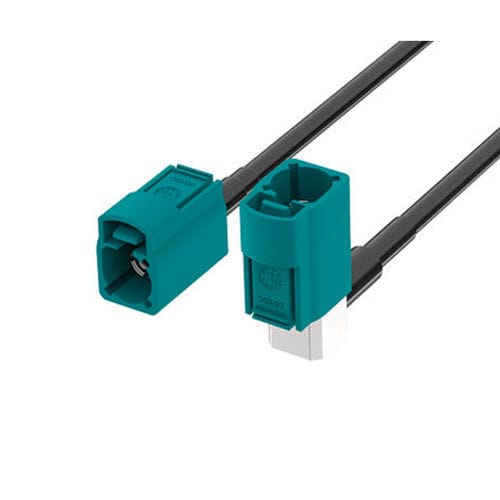 FAKRA-Kabelkonfektionierung - FR-1J1J-100X02 - ATTEND Technology Inc. - Koaxial / Winkel / für die Fahrzeugindustrie