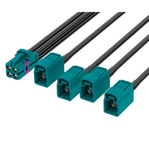 Kabelkonfektionierung / mini FAKRA - FR-1J4J-100X02 - ATTEND Technology Inc. - Koaxial / Daten / gerade