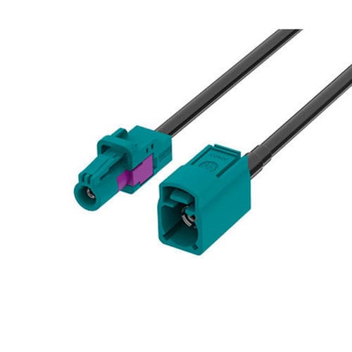 Kabelkonfektionierung / mini FAKRA - FR-1J1J-100X04 - ATTEND Technology Inc. - Koaxial / gerade / Simple